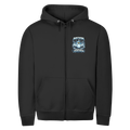 Hoodie-Jacke   MOIN Erkenne die Zeichen #556  - beidseitiger Druck