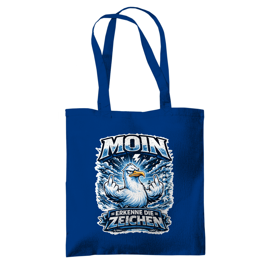 Baumwolltasche MOIN Erkenne die Zeichen #556