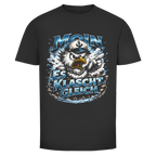 T-Shirt unisex  Es klatscht gleich #564  - beidseitiger Druck