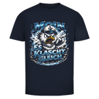 T-Shirt unisex  Es klatscht gleich #564  - beidseitiger Druck