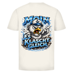 T-Shirt unisex  Es klatscht gleich #564  - beidseitiger Druck
