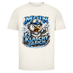 T-Shirt unisex  Es klatscht gleich #564  - beidseitiger Druck