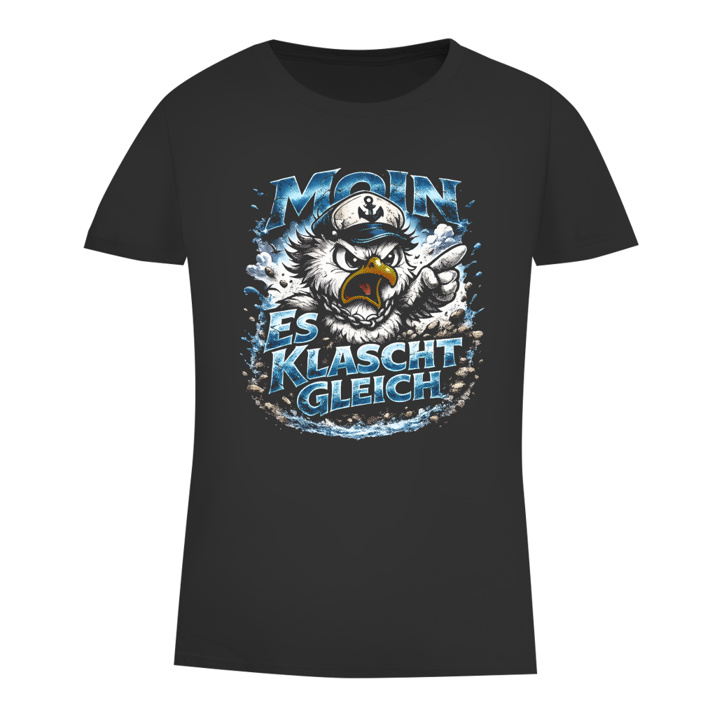 T-Shirt Damen  Es klatscht gleich #564