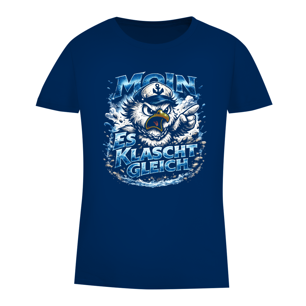 T-Shirt Damen  Es klatscht gleich #564