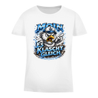 T-Shirt Damen  Es klatscht gleich #564