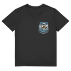 T-Shirt Herren V-Neck  Es klatscht gleich #564