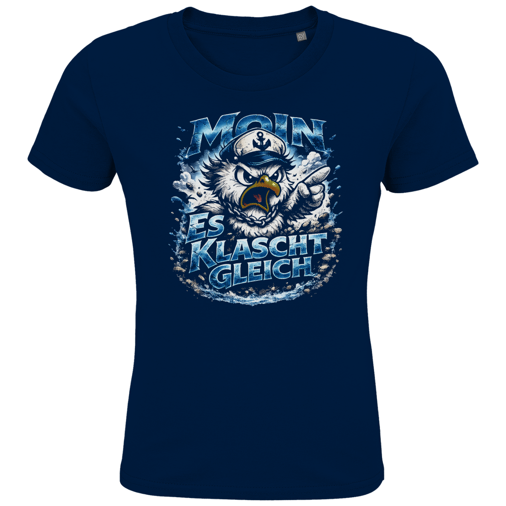 T-Shirt Kinder  Es klatscht gleich #564 - einseitiger Druck