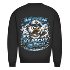Sweatshirt Herren  Es klatscht gleich #564 - beidseitiger Druck