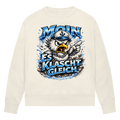 Sweatshirt Damen  Es klatscht gleich #564