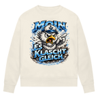 Sweatshirt Damen  Es klatscht gleich #564