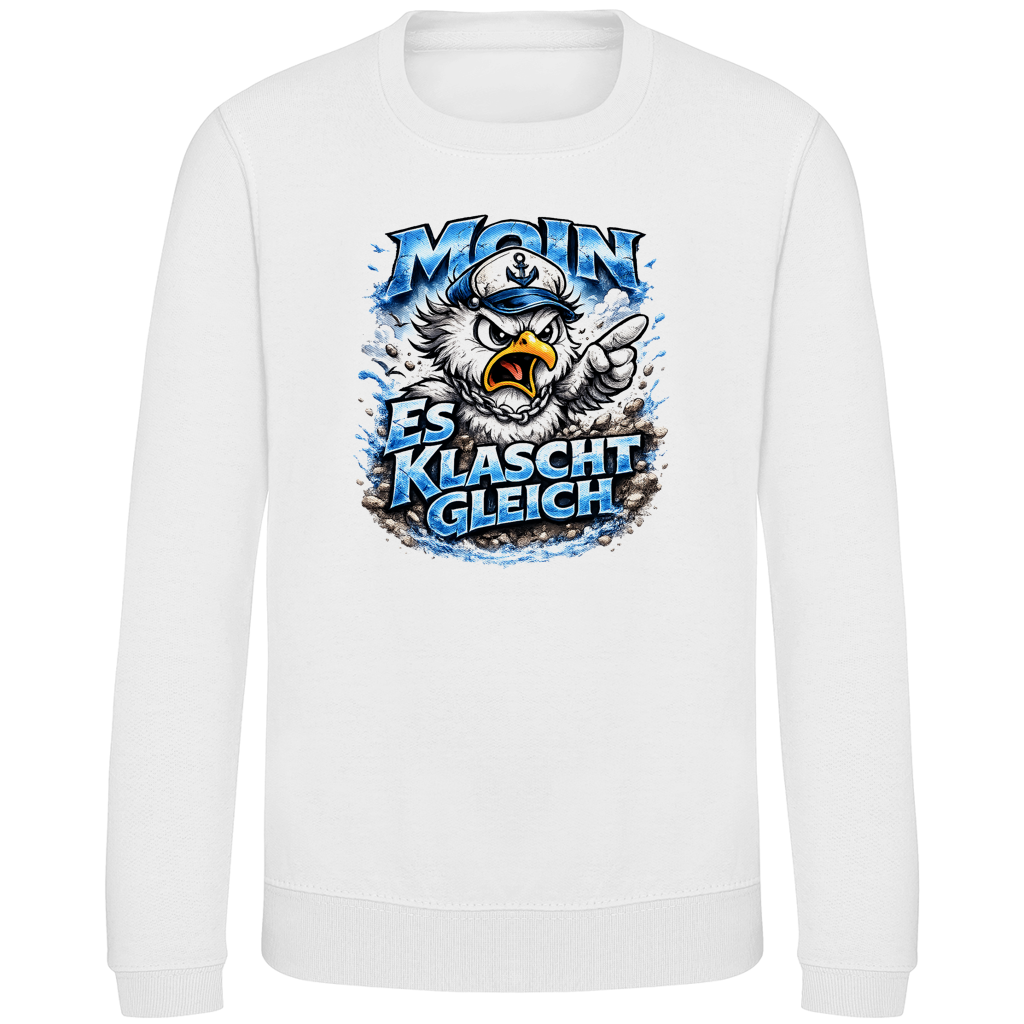 Sweatshirt Kinder  Es klatscht gleich #564