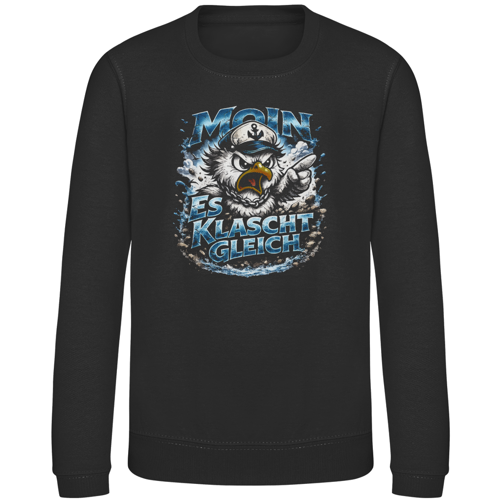 Sweatshirt Kinder  Es klatscht gleich #564