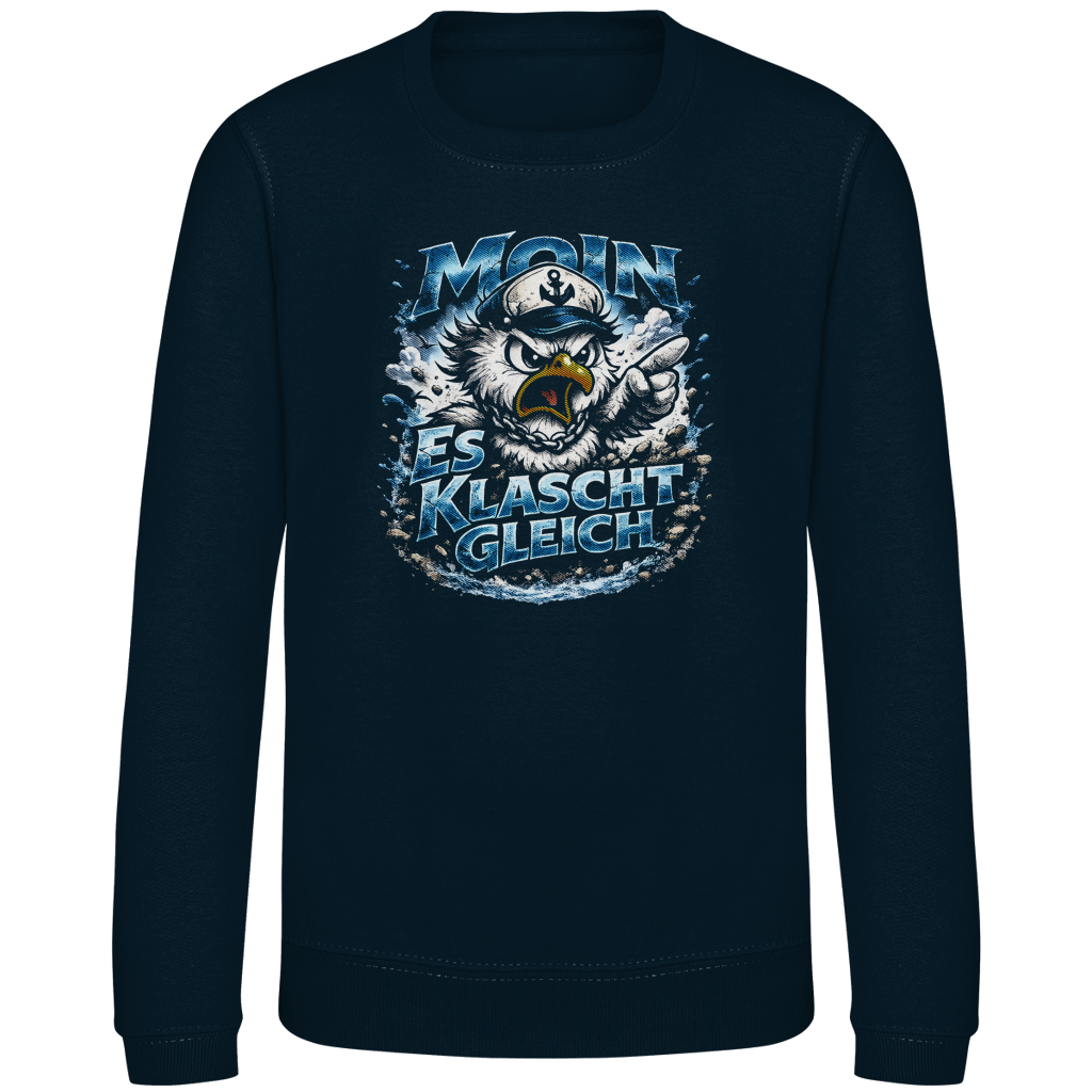 Sweatshirt Kinder  Es klatscht gleich #564
