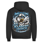 Hoodie Herren  Es klatscht gleich #564 - beidseitiger Druck