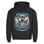 Hoodie Herren  Es klatscht gleich #564 - beidseitiger Druck