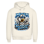 Hoodie Herren  Es klatscht gleich #564 - beidseitiger Druck