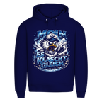 Hoodie Herren  Es klatscht gleich #564 - beidseitiger Druck