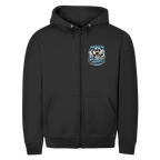 Hoodie-Jacke   Es klatscht gleich #564  - beidseitiger Druck
