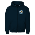 Hoodie-Jacke   Es klatscht gleich #564  - beidseitiger Druck