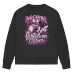 Sweatshirt Damen  Es klatscht gleich Glitzer #565