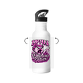 Edelstahl-Trinkflasche  Es klatscht gleich Glitzer #565