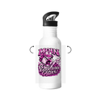 Edelstahl-Trinkflasche  Es klatscht gleich Glitzer #565