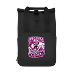 Rucksack mit Seitentasche  Es klatscht gleich Glitzer #565  Gr. L