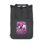 Rucksack mit Seitentasche  Es klatscht gleich Glitzer #565  Gr. L