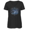 T-Shirt Damen V-Neck  Insel Usedom #611