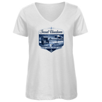 T-Shirt Damen V-Neck  Insel Usedom #611