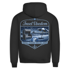 Hoodie Herren Insel Usedom #611 - beidseitiger Druck