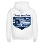 Hoodie Herren Insel Usedom #611 - beidseitiger Druck