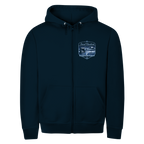 Hoodie-Jacke   Insel Usedom #611 -  beidseitiger Druck