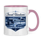 Keramik-Tasse zweifarbig   Insel Usedom #611