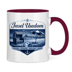 Keramik-Tasse zweifarbig   Insel Usedom #611