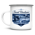 Emaille Tasse   Insel Usedom #611