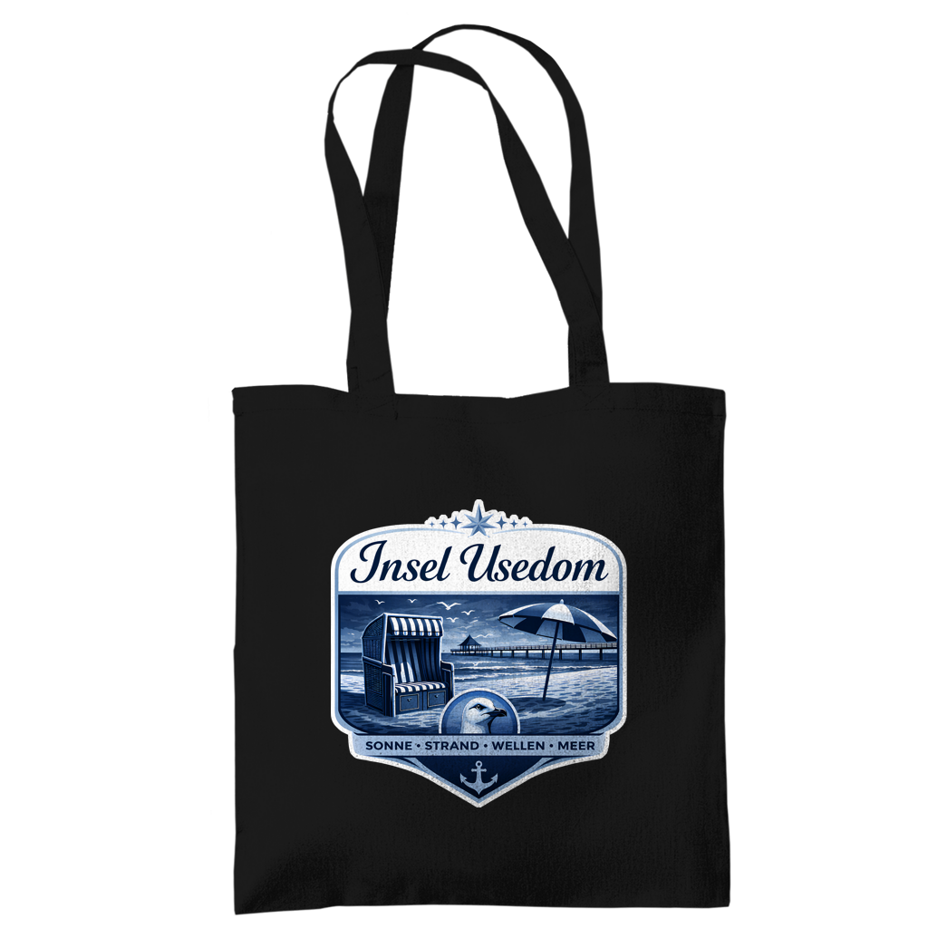 Baumwolltasche  Insel Usedom #611