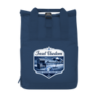 Rucksack mit Seitentasche  Insel Usedom #611  Gr. S