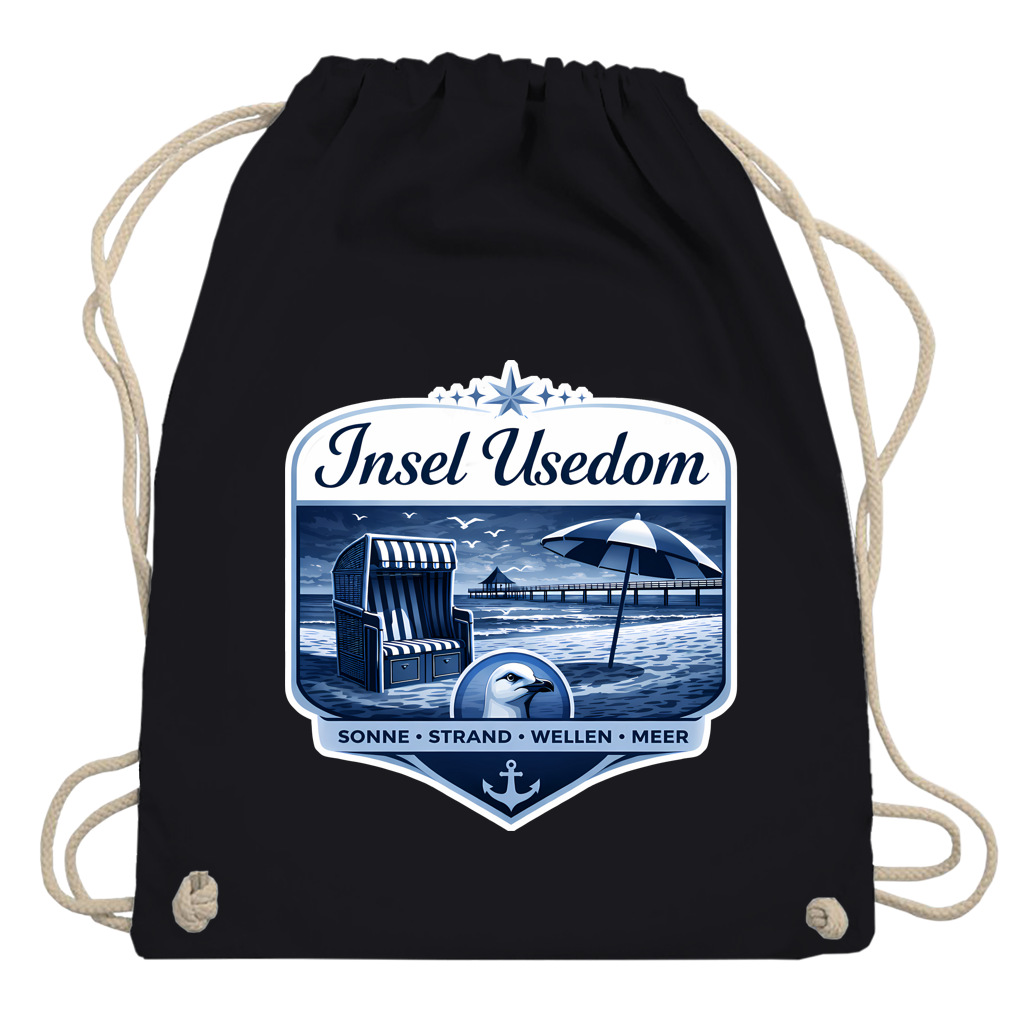 Kordelrucksack  Insel Usedom #611