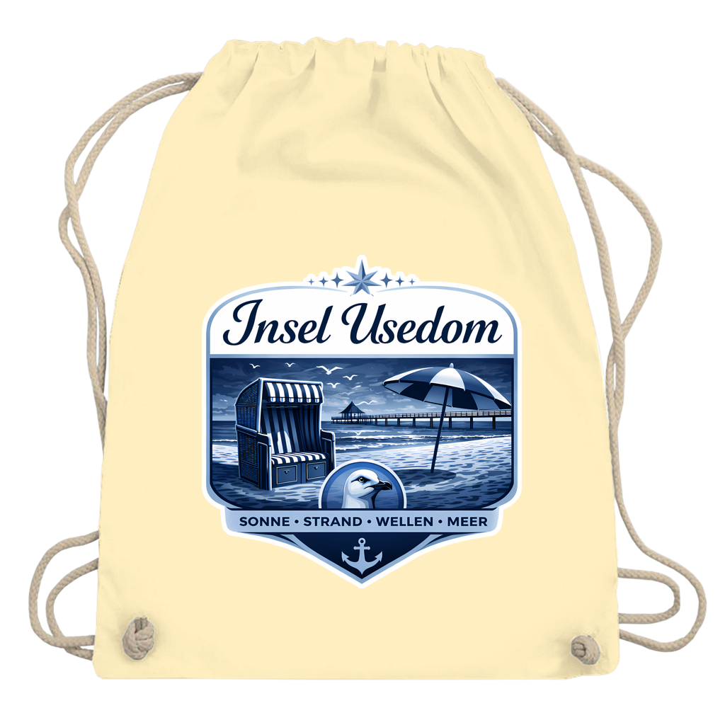 Kordelrucksack  Insel Usedom #611