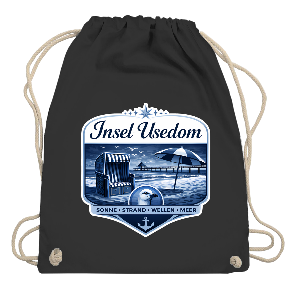 Kordelrucksack  Insel Usedom #611