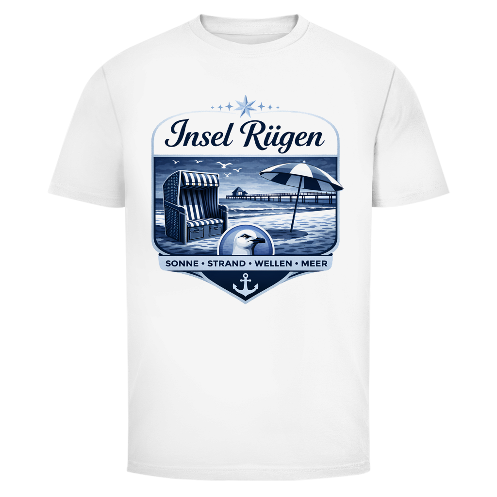 T-Shirt unisex  Insel Rügen #612  - einseitiger Druck