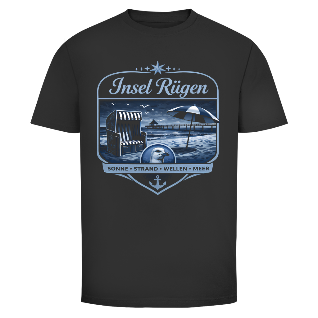 T-Shirt unisex  Insel Rügen #612  - einseitiger Druck