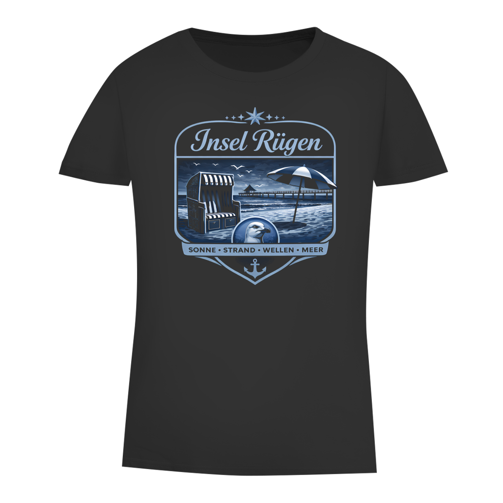 T-Shirt Damen  Insel Rügen #612