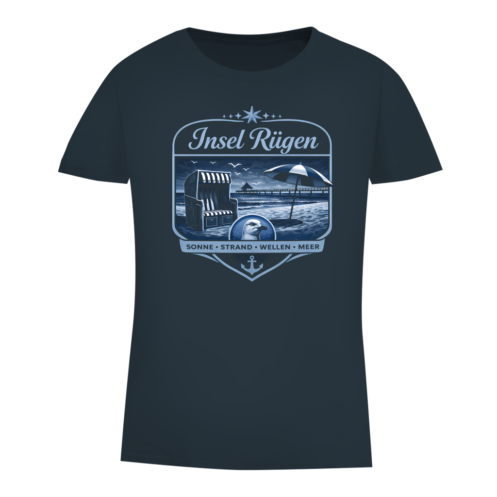 T-Shirt Damen  Insel Rügen #612