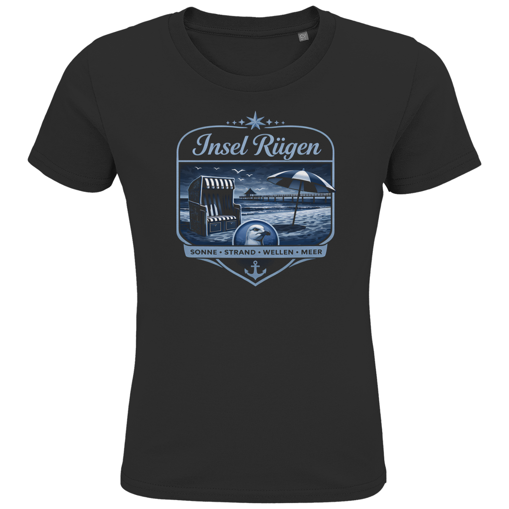 T-Shirt Kinder  Insel Rügen #612 - einseitiger Druck