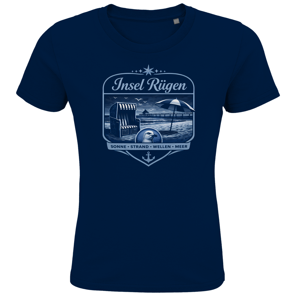 T-Shirt Kinder  Insel Rügen #612 - einseitiger Druck
