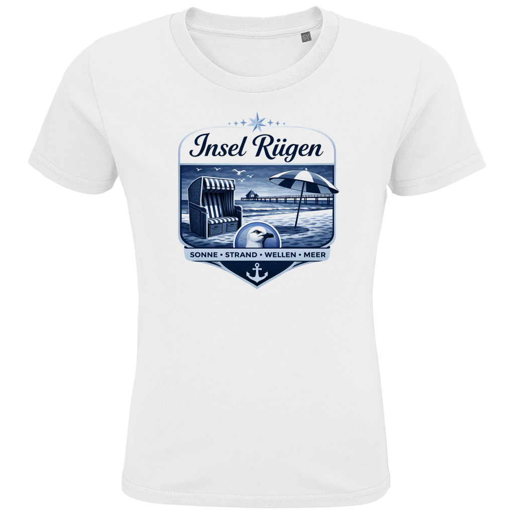T-Shirt Kinder  Insel Rügen #612 - einseitiger Druck
