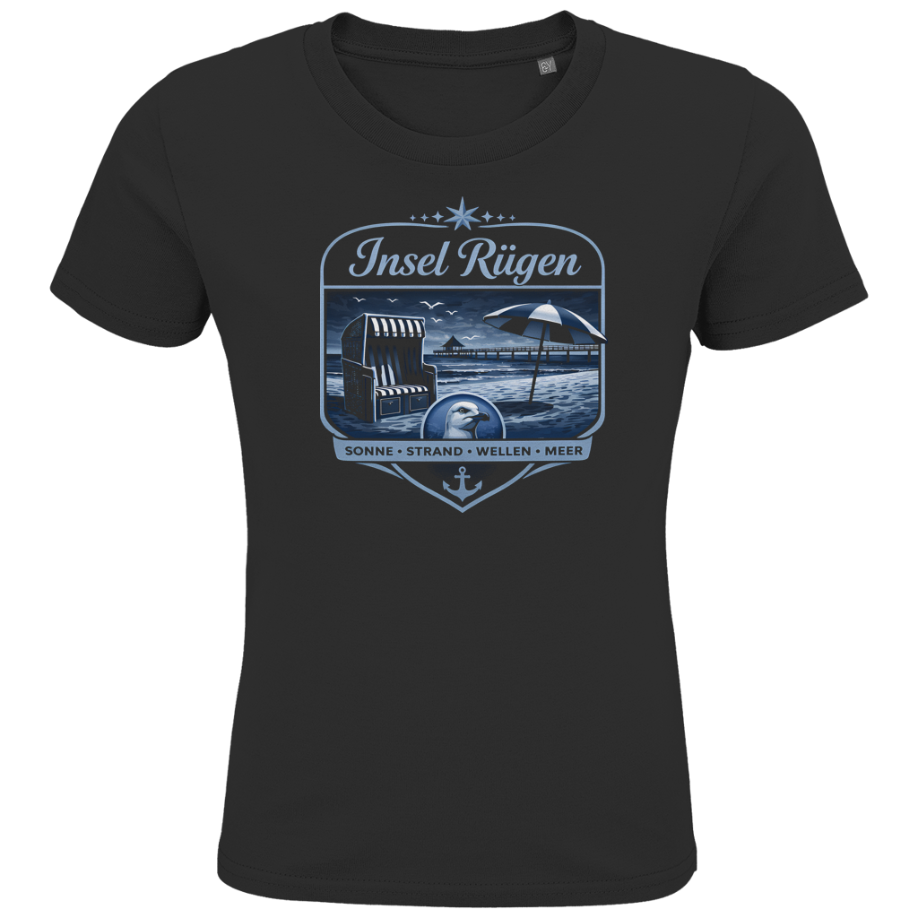 T-Shirt Kinder  Insel Rügen #612 - beidseitiger Druck