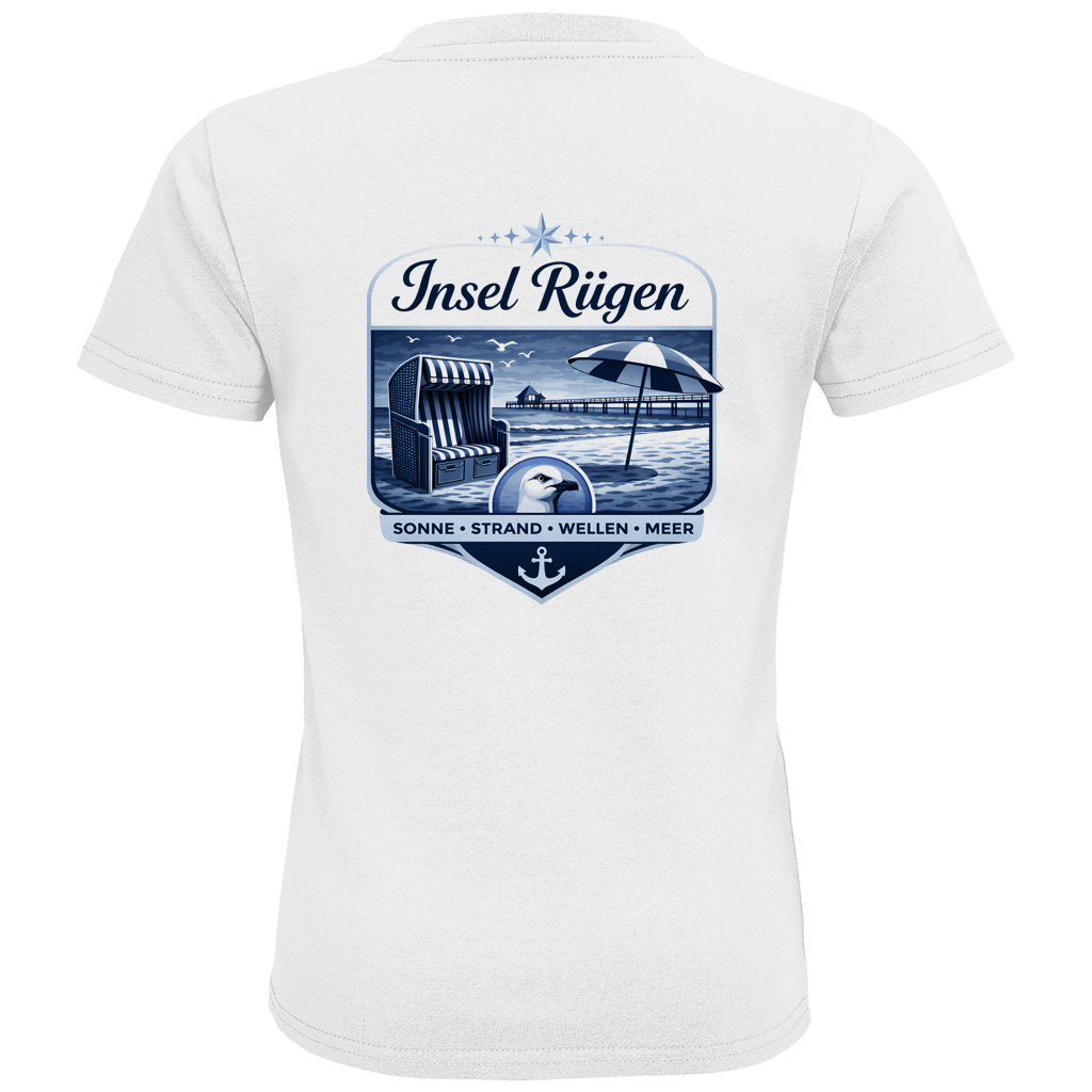 T-Shirt Kinder  Insel Rügen #612 - beidseitiger Druck